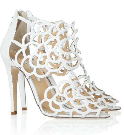 scarpe sposa 2013 oscar de la renta