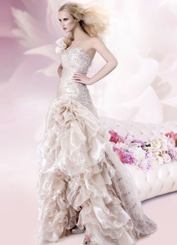 abito da sposa rosa 3