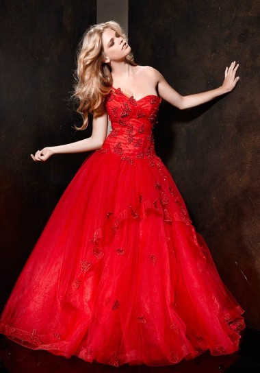 abito da sposa rosso 2