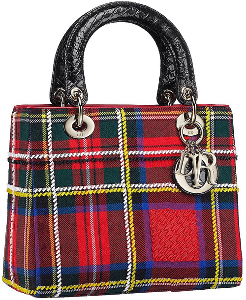 Dior-2013-Lady-Dior tartan collection 2013