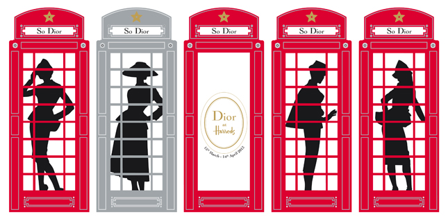 DIOR DA HARRODS