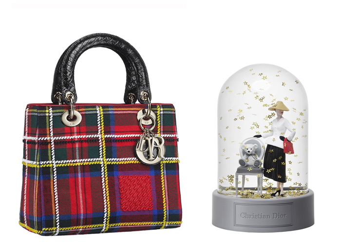 harrod lady dior tartan