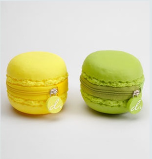macarons coin purse