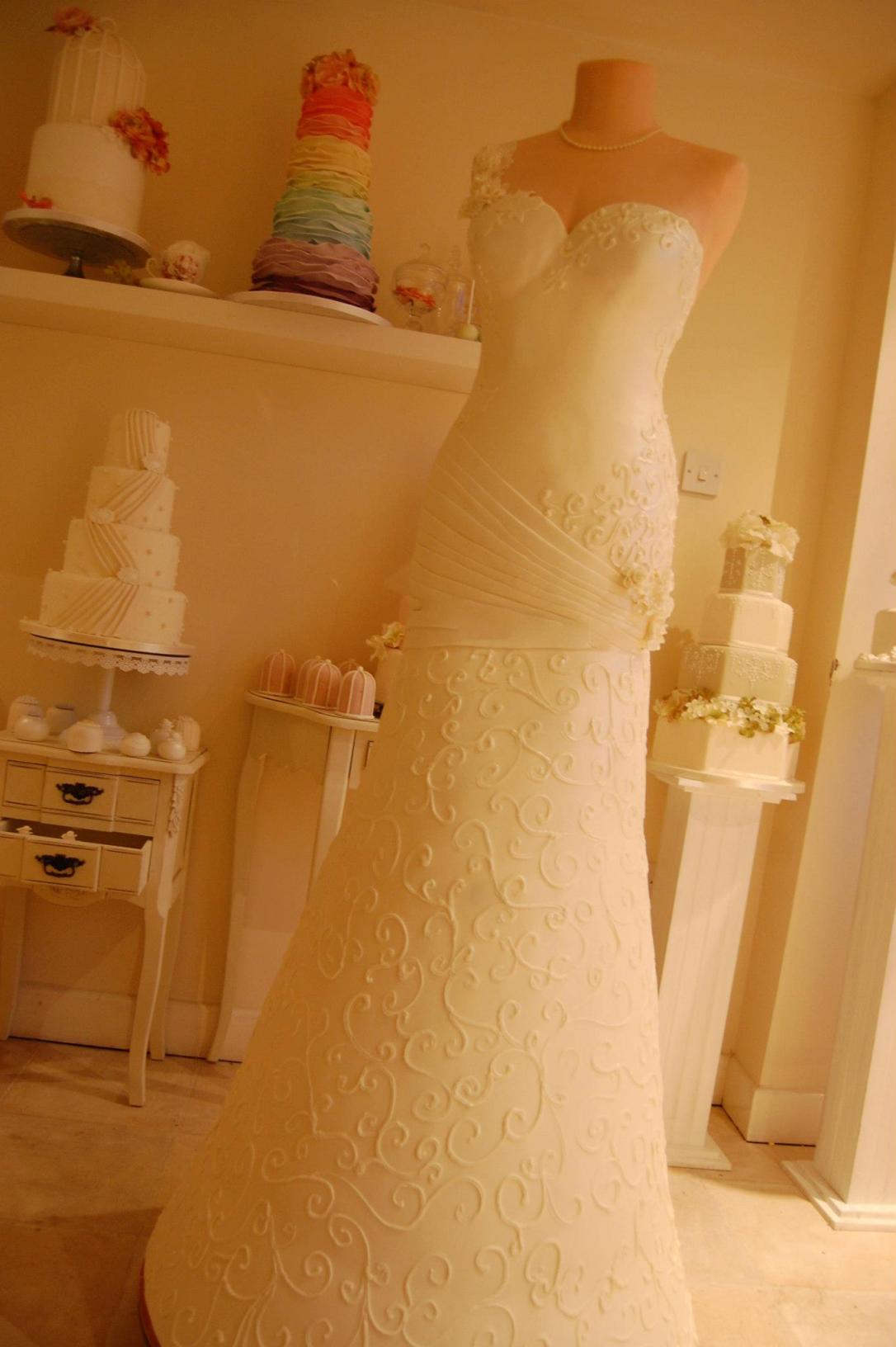 torta abito da sposa