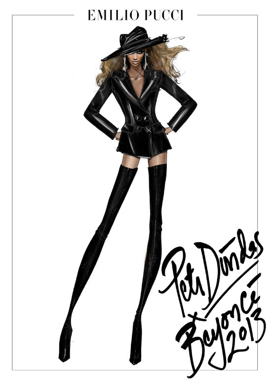 abiti tour 2013 beyonce 2