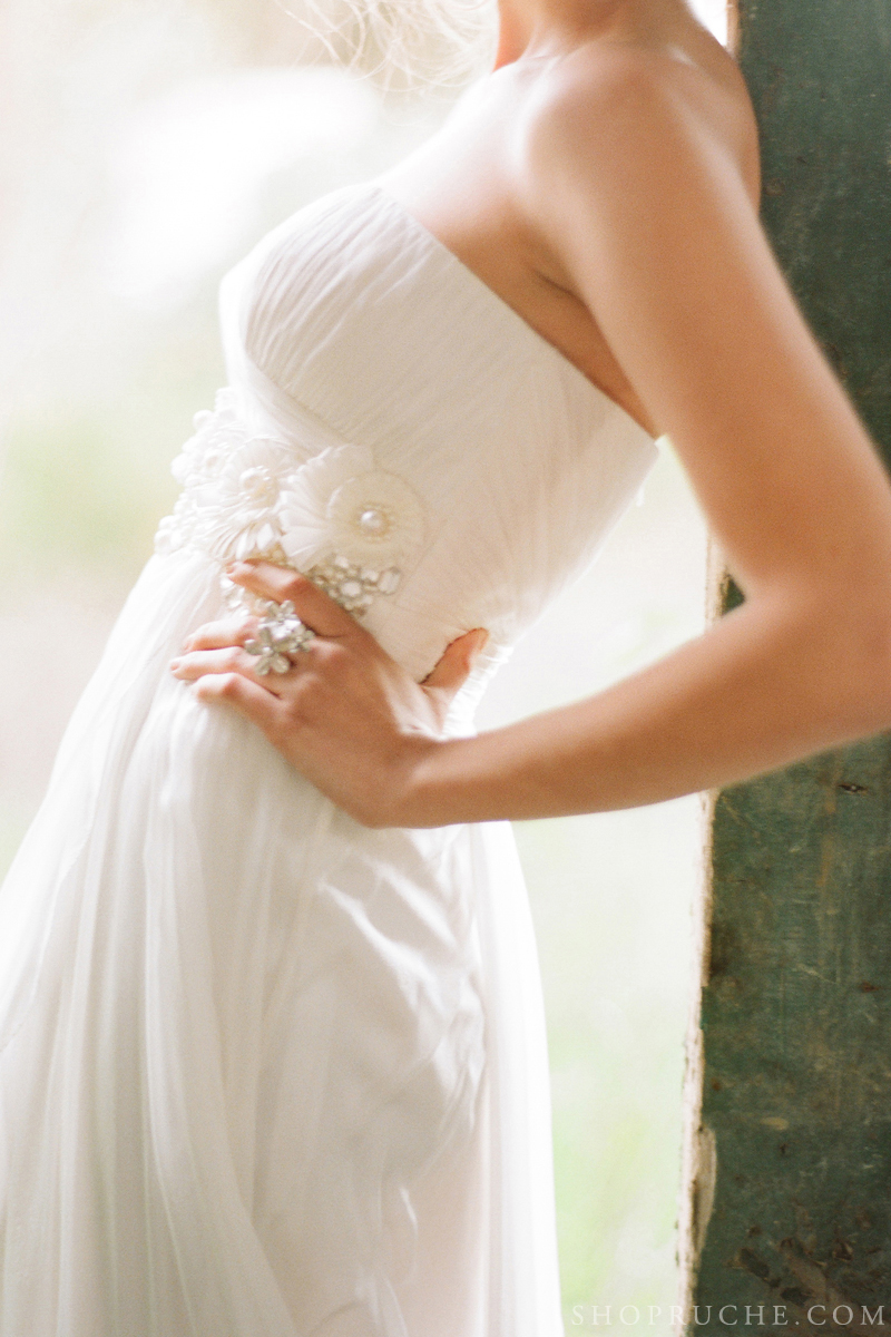 abito da sposa rouche primavera 2013 15