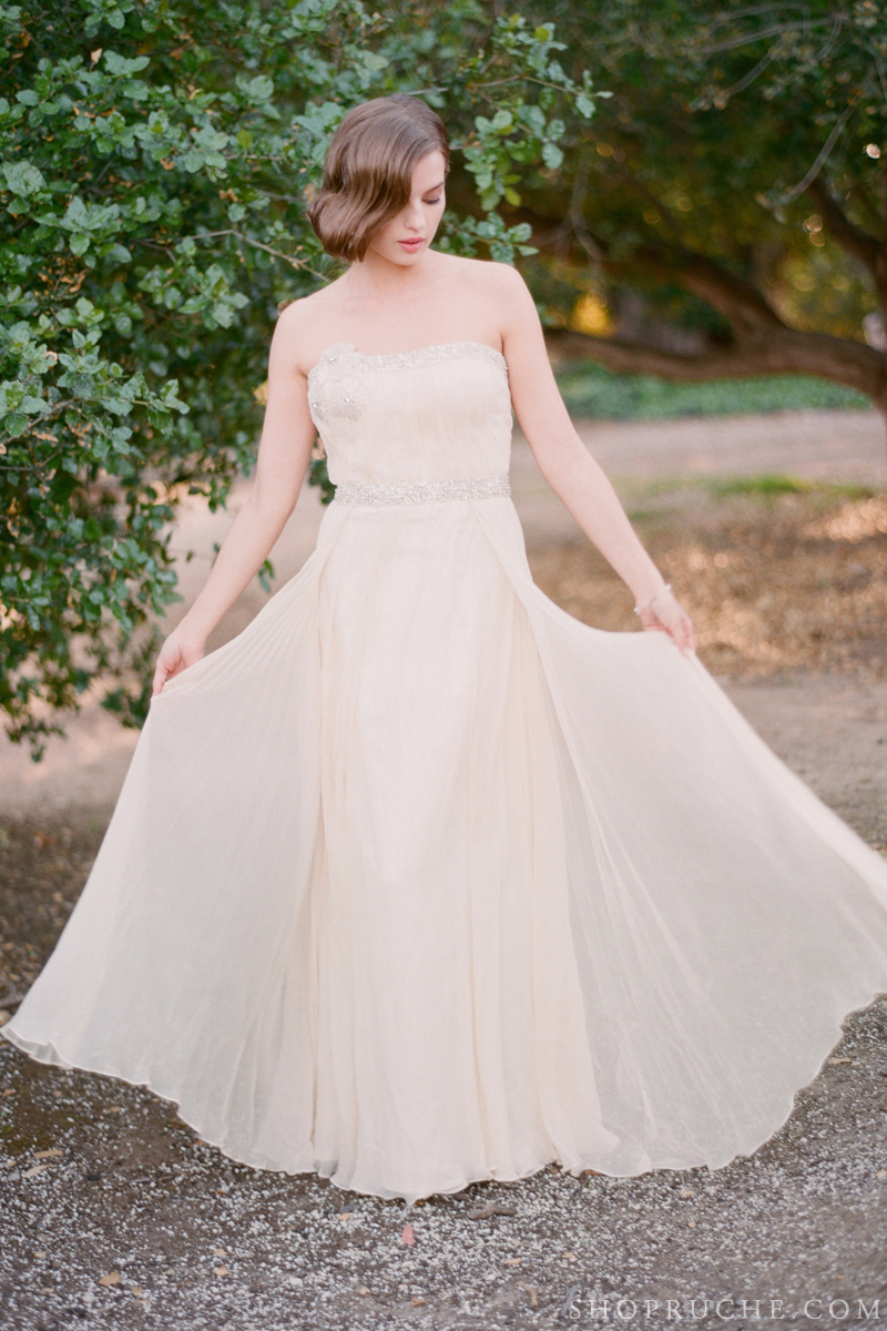 abito da sposa rouche primavera 2013 37