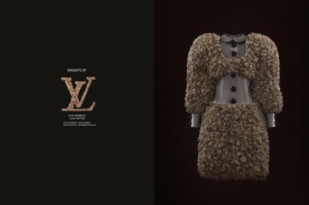 abito louis vuitton di noci