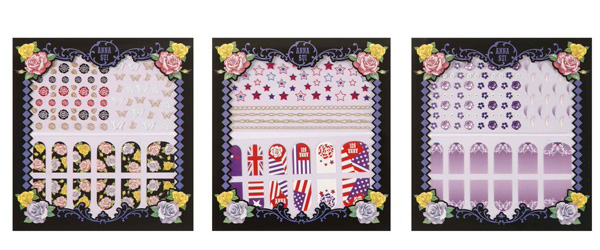 anna sui 2013 stickers unghie