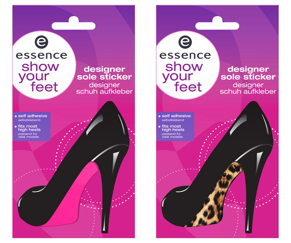 essence show your feet adesivo scarpa
