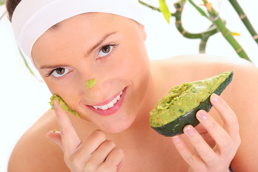 Avocado facial mask