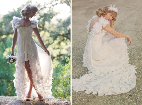 abito da sposa shabby chic 10