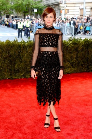 alexa chung in erdem met gala 2013