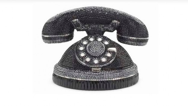 clutch judith leiber aforma-di-telefono