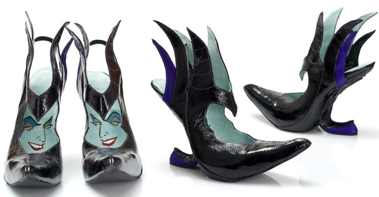 scarpe disney strega melefica