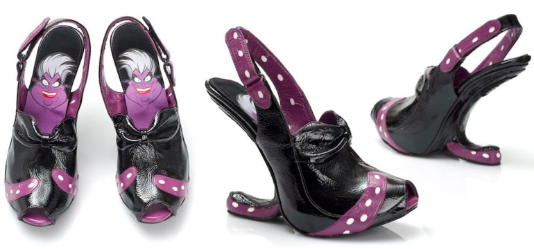 scarpe disney strega ursula