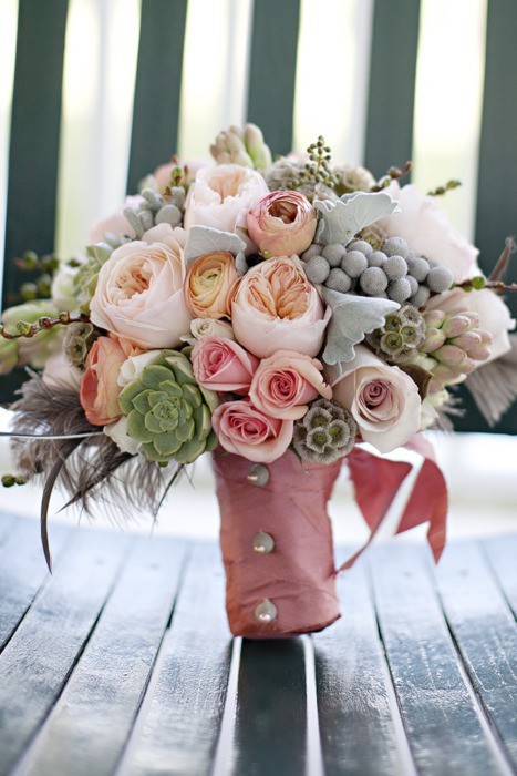 bouquet shabby chic