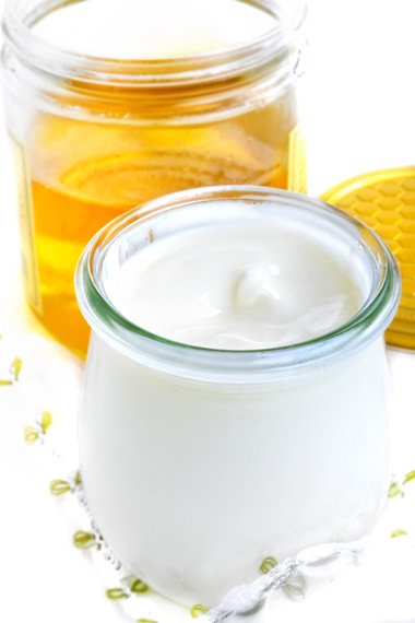 maschera yogurt e miele