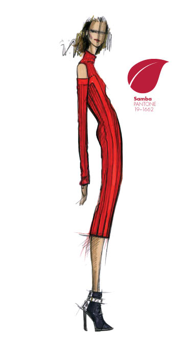 pantone samba