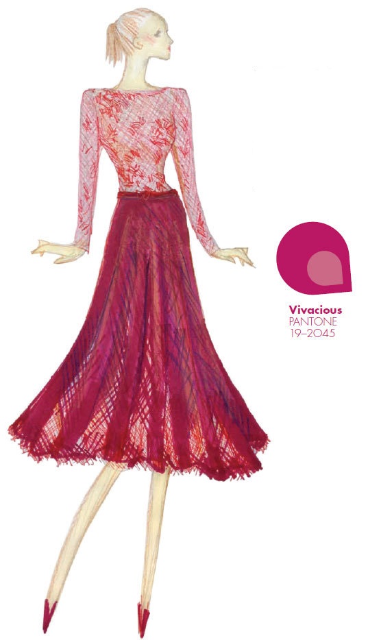 pantone vivacious
