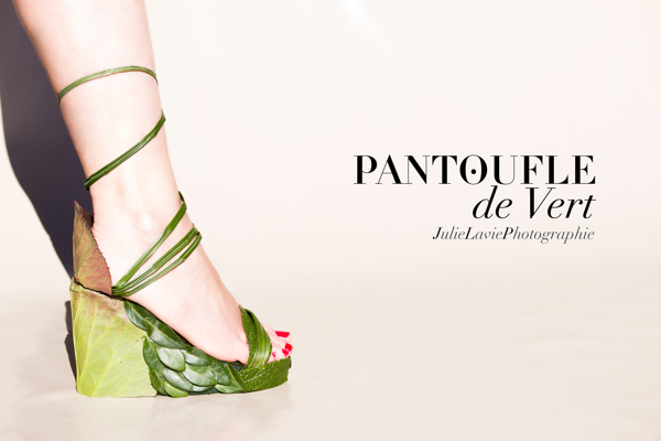 pantoufle de vert 2013
