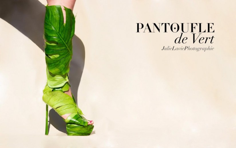 pantoufle de vert 2013