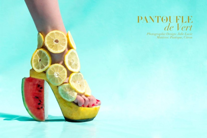 pantoufle de vert 2013