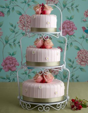 wedding cake shabby chic 20