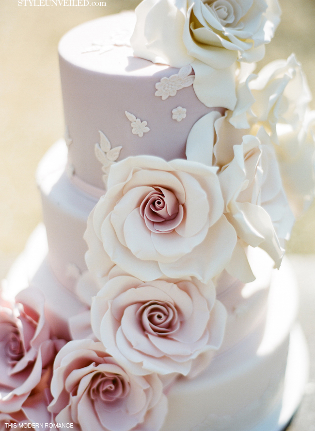 wedding cake shabby chic 8