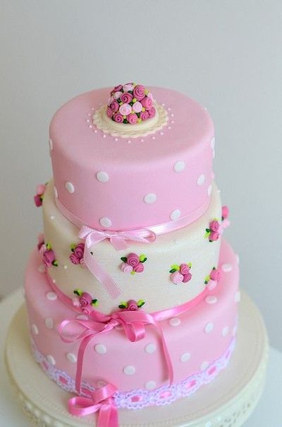 wedding cake shabby chic 9