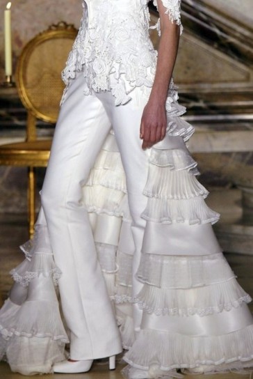 ABITO DA SPOSA PANTALONE 14