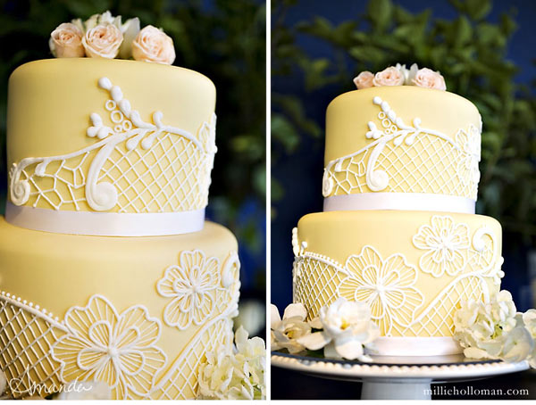 wedding cake shabby chic 21