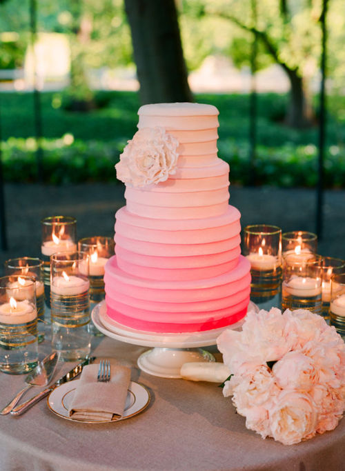 wedding cake shabby chic 25