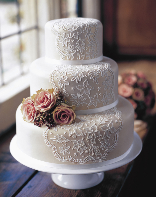 wedding cake shabby chic 27