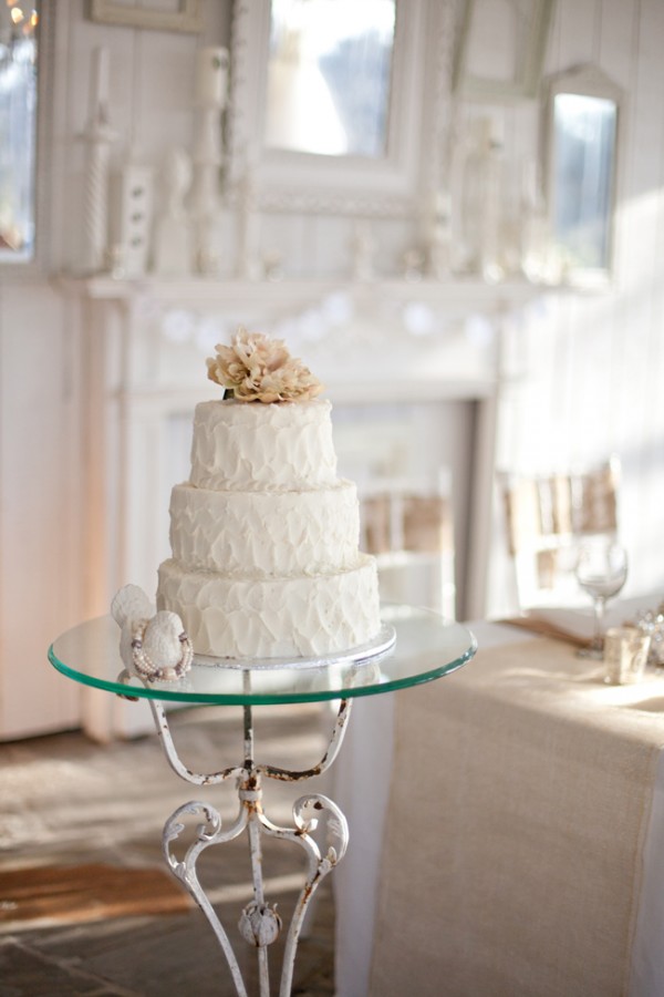 wedding cake shabby chic 31