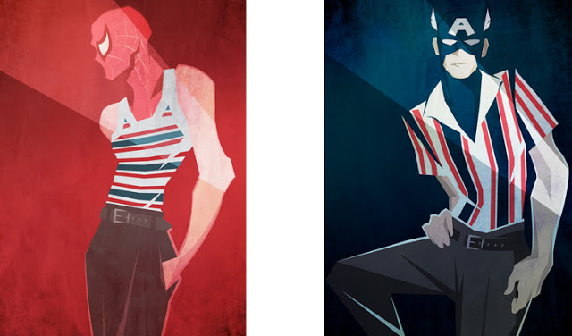 capitan america in dolce e gabbana