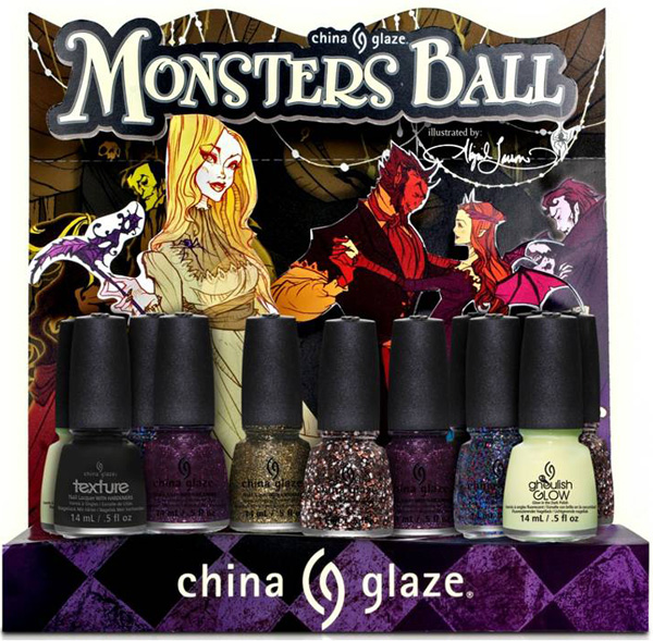 China Glaze Halloween 2013-Monsters-Ball-Collezione smalti