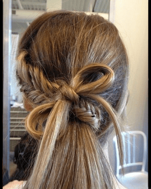 capelli fiocco bambina