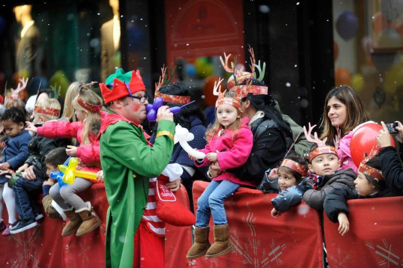 harrods christmas parade 2013