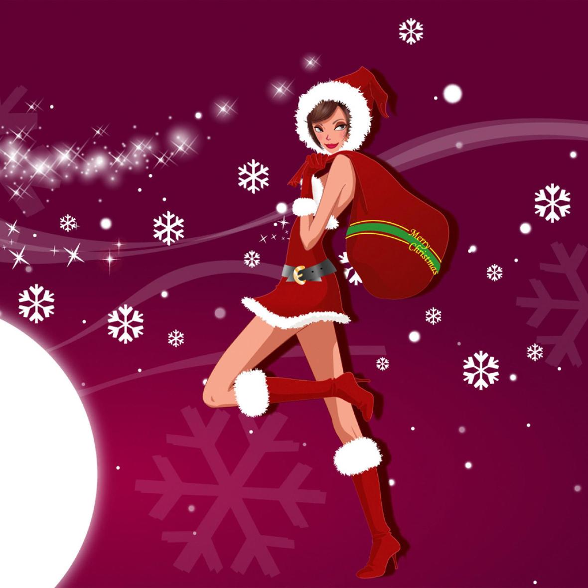 Girl_And_Merry_Christmas_Gifts