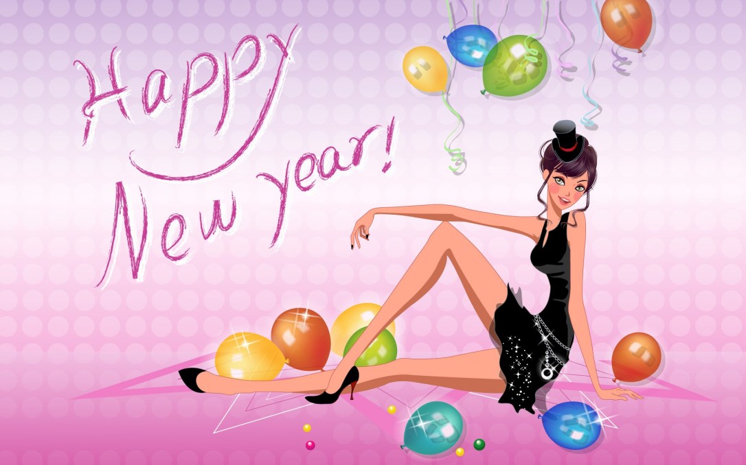 Vector-Christmas-girls-widescreen-32325