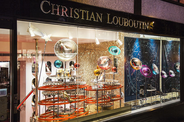 vetrina di natale 2013 louboutin