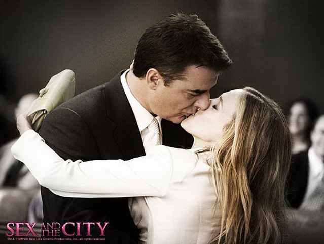 bacio sex and the city