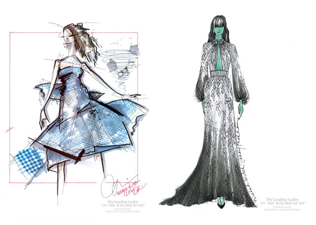 jenny-packham il mago di oz