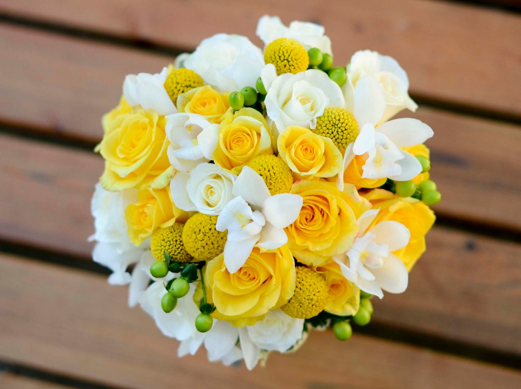 bouquet giallo 3