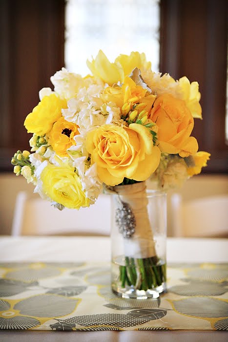 bouquet giallo