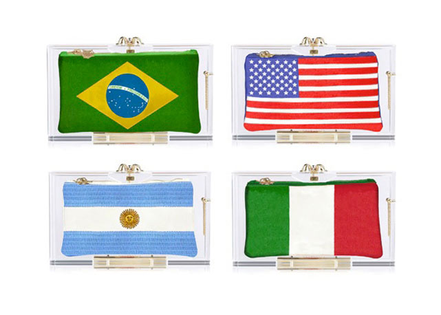 Charlotte Olympia clutch mondiali