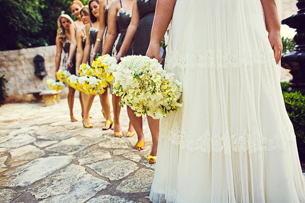 matrimonio in giallo