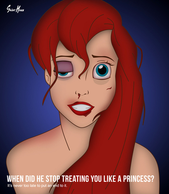 ariel disney  campagna hepply never