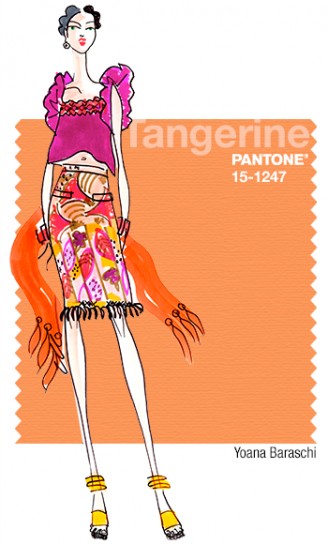 tangerine colore pantone primavera 2015